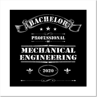 Bachelor of Mechanical Engineering Posters and Art